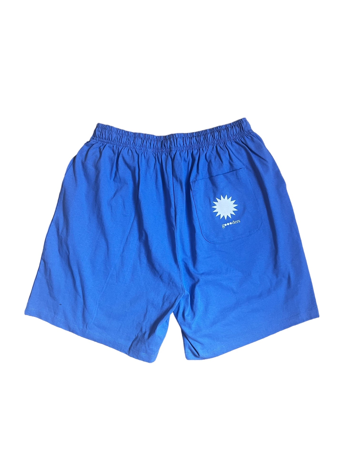 gOOOders Cotton Jogger Shorts - Blue