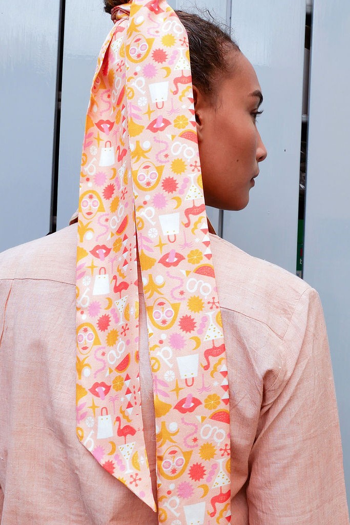 Non Violent Silk Scarf