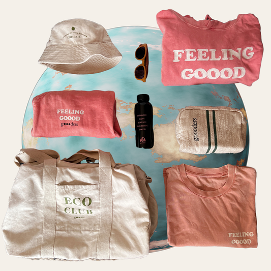 Packing gOOOd vibes - A gOOOd traveller's bag