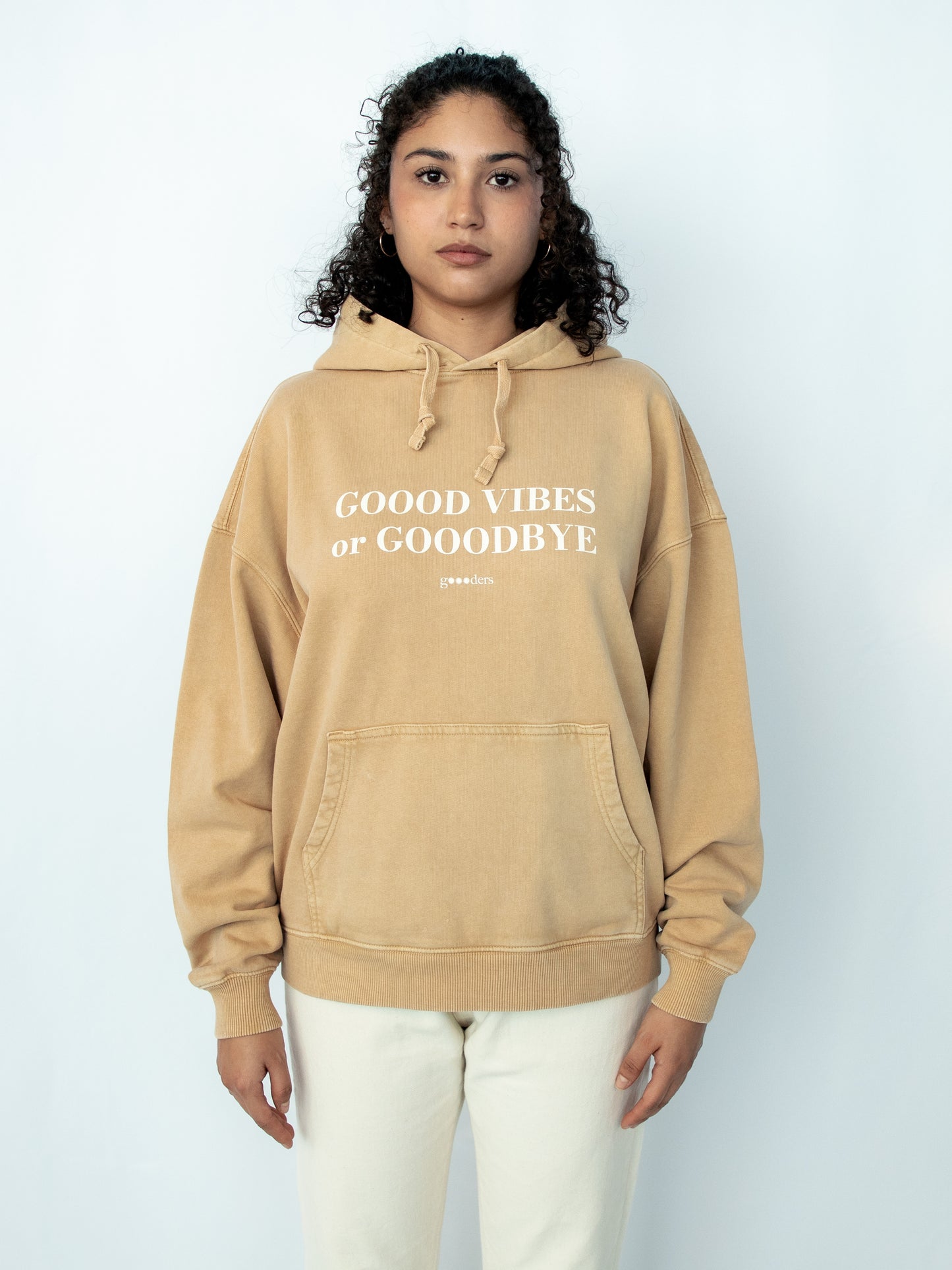 "gOOOd vibes or gOOOdbye" Hoodie