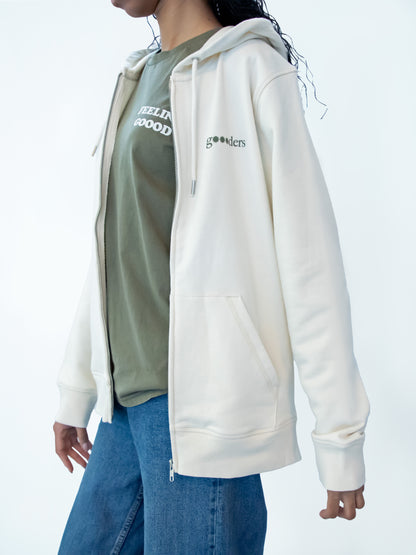 "gOOOders logo" Zip-Thru Hoodie