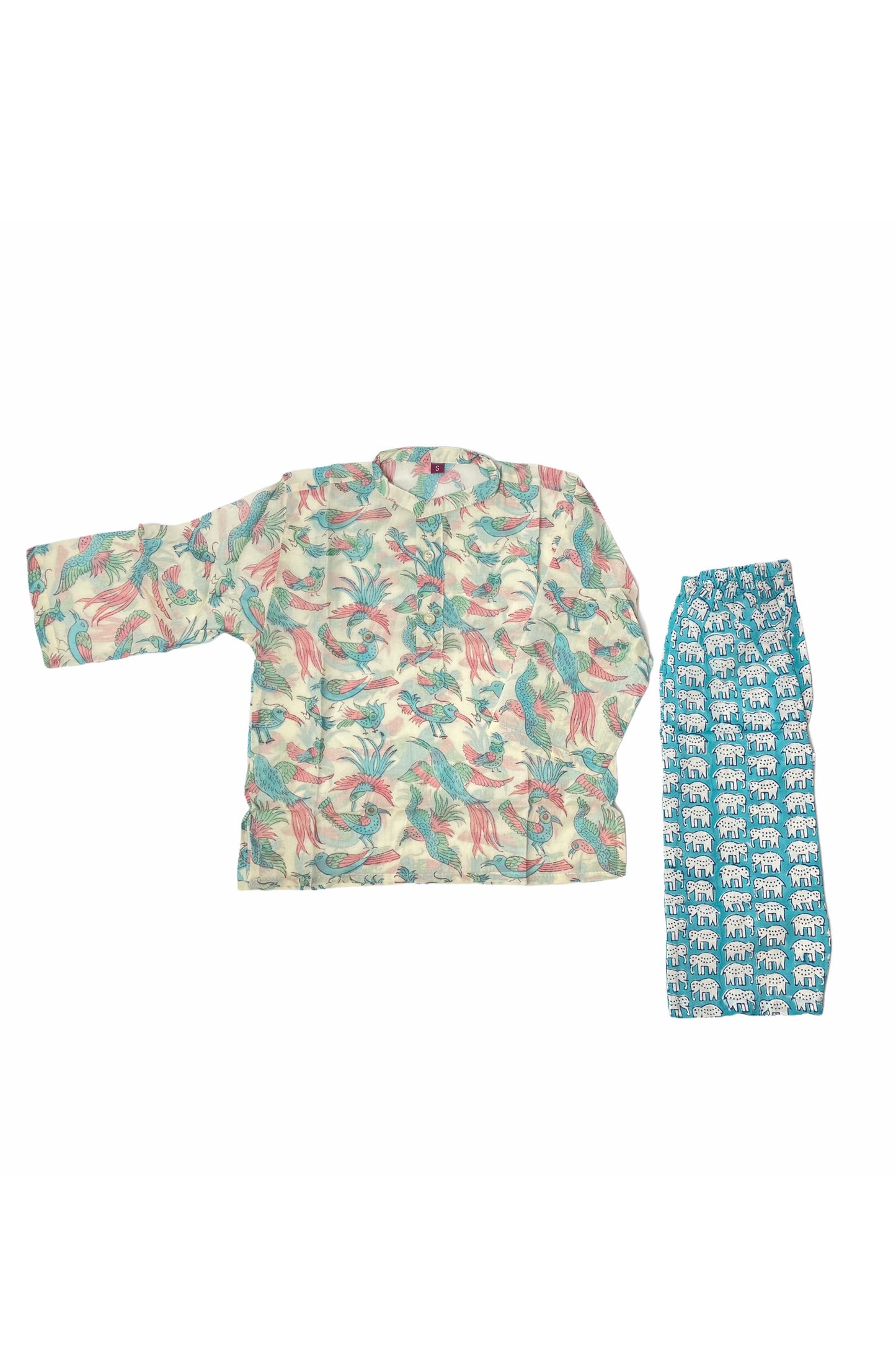 Fair Trade "Baby Blue Bell" Pyjamas