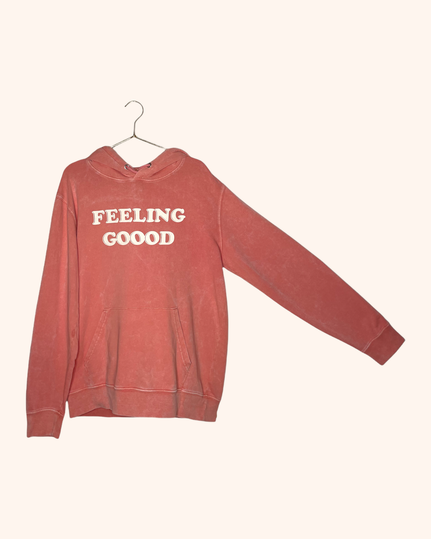 Feeling Goood Organic Cotton Hoodie - Pink