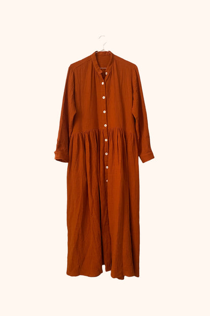Organic Cotton Muslin Dress - Cooperativa Alice X gOOOders