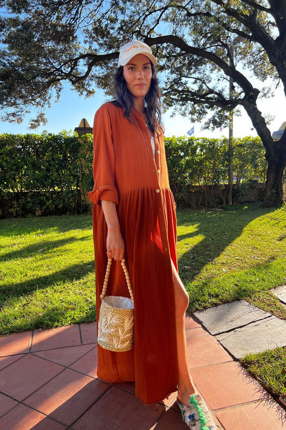 Organic Cotton Muslin Dress - Cooperativa Alice X gOOOders